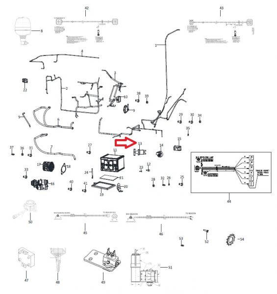 ISOLATOR ASSEMBLY BATTERY