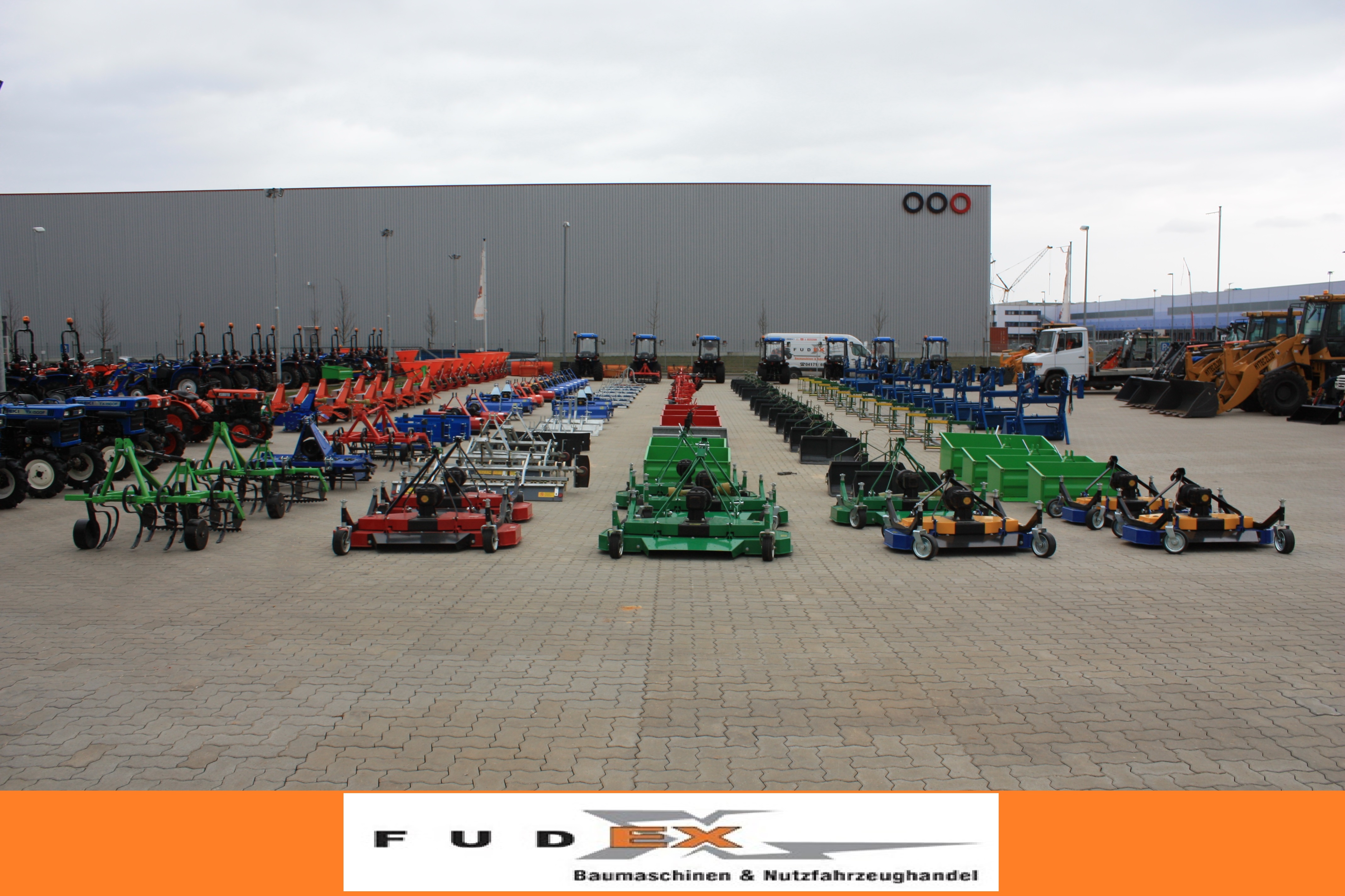 Fudex Rundraufe FM230 mit Dach für Traktor Schlepper Kleintraktor ...