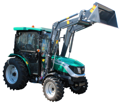 ARBOS 2035 mit Kabine und Frontlader ARBOS 2035 mit Kabine und Frontlader