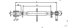 Unterlenker Arm 380mm