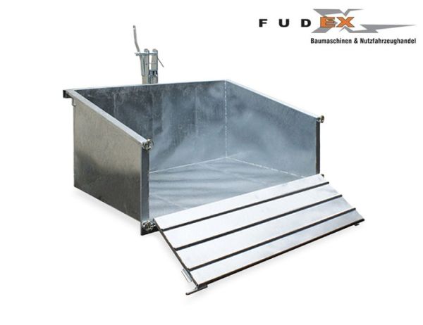 Fudex Heckcontainer FM-125 (Verzinkt)