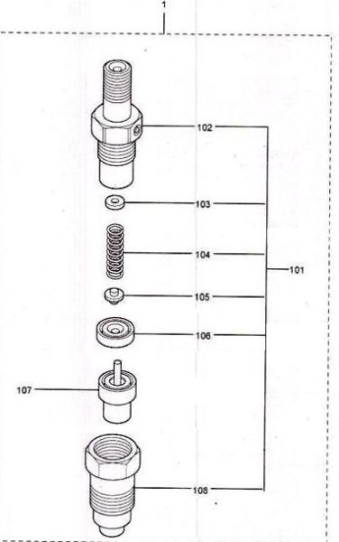 DÜSEN- & HALTER-ZUSAMMENSETZUNG