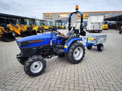 Fudex 500 kg Kippanhänger für Quad Kleintraktor oder Rasentraktor ...