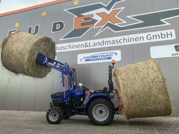 Farmtrac 26 mit Frontlader Industriebereifung | Farmtrac 26 | Farmtrac ...