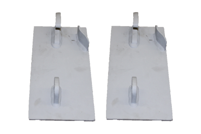 Umbausatz gerade Satz = 2 Stück für Hakenaufnahme von Famtrac Frontlader Umbausatz gerade Satz = 2 Stück für Hakenaufnahme von Famtrac Frontlader