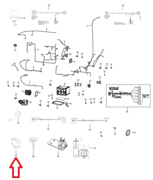 UNIT ENGINE SHUT OFF CONTROLLER TIMER (SEAT AND PARK OPC)