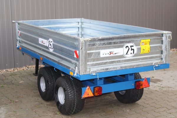 Fudex 2,5t 2Achs Anhänger mit Straßenzulassung Fudex Landmaschinen GmbH