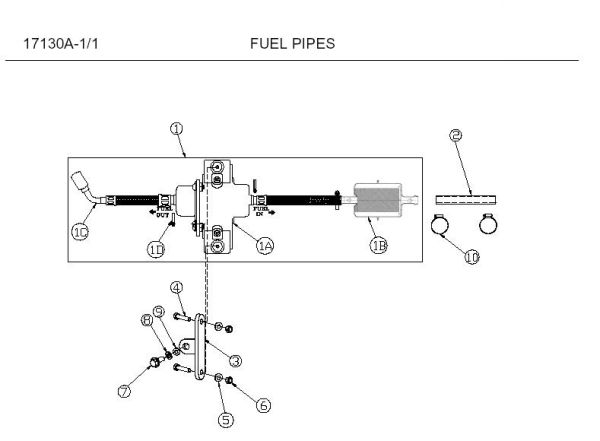 Filter für Dieselzulauf