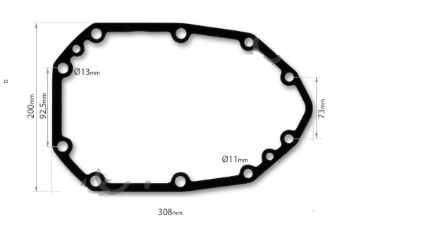 Dichtung für Kubota B7001 66591-11242