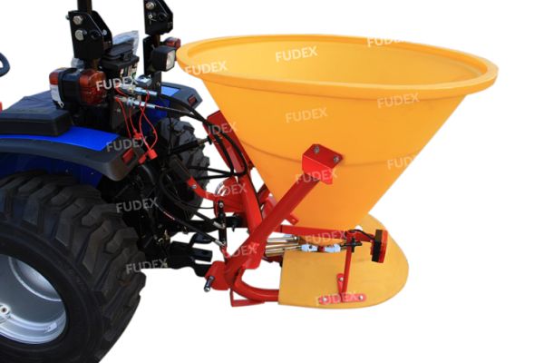 Fudex Salzstreuer 300L für Traktor Schlepper Kleintraktor KAT1/KAT2 Manuell Ohne Beleuchtung Ohne Schürze